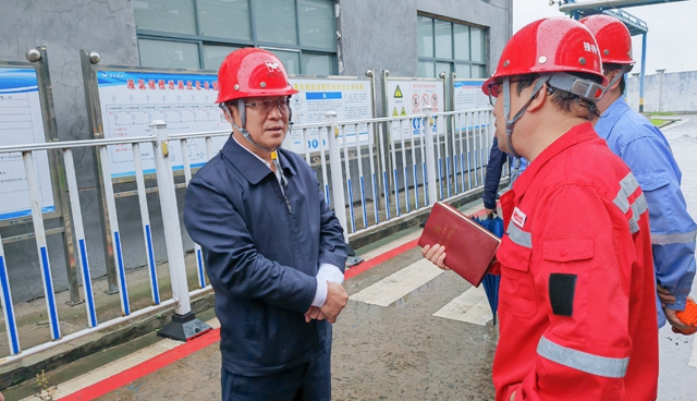王大真到松滋肥業(yè)、楚星公司和股份公司現(xiàn)場檢查安全生產工作(圖2)